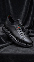 Black Voyager Sneakers