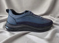 Miwano Leather Sneaker - Navy Blue