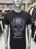 VOT 1973 Limited Edition Skull Rhinestone T-Shirt - Black