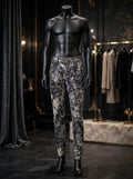 Swigs Snake Stone Premium Printed Pants - Gold Button Edition