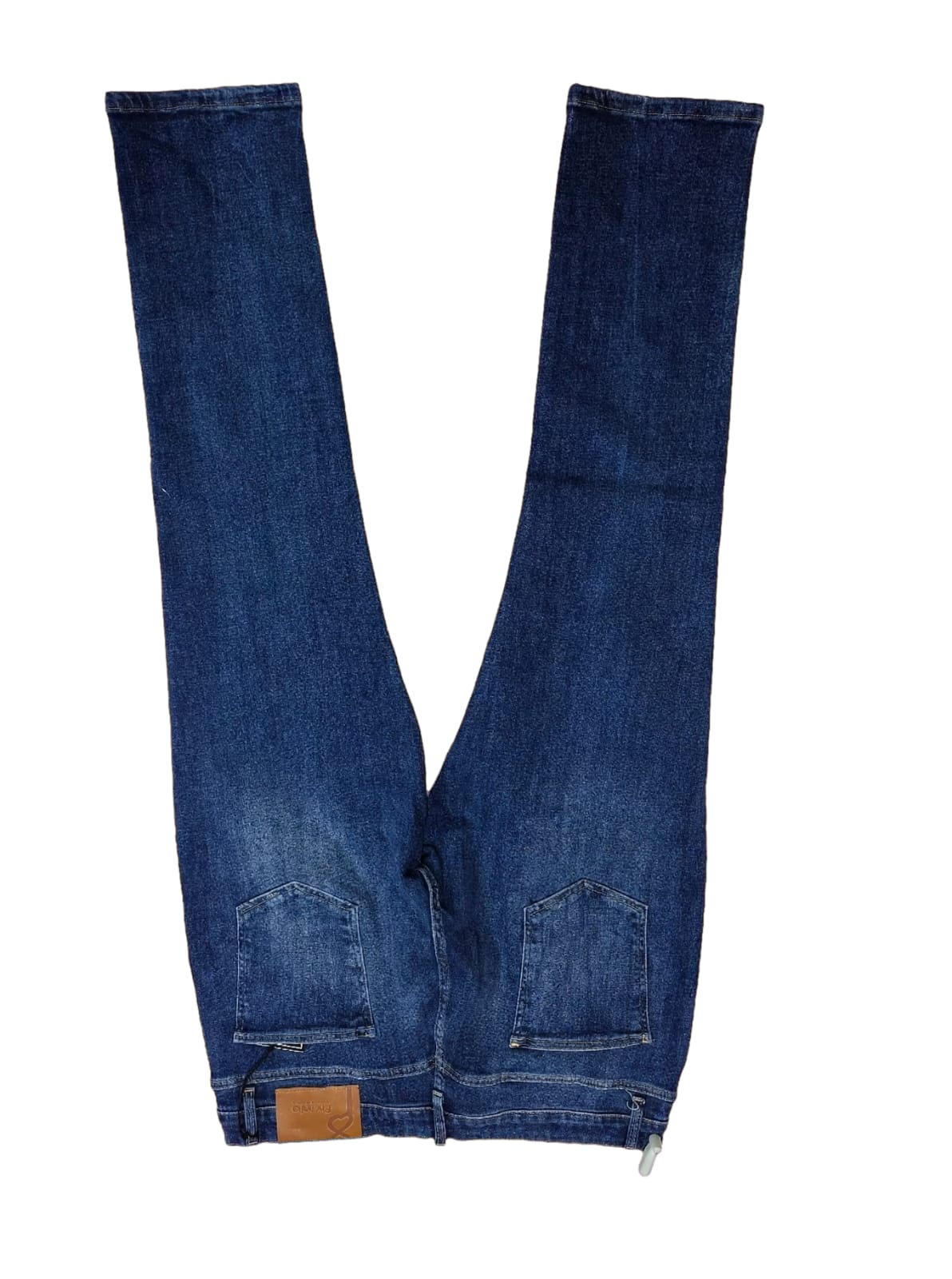 Bargello Dark Wash Paint Splatter Jeans