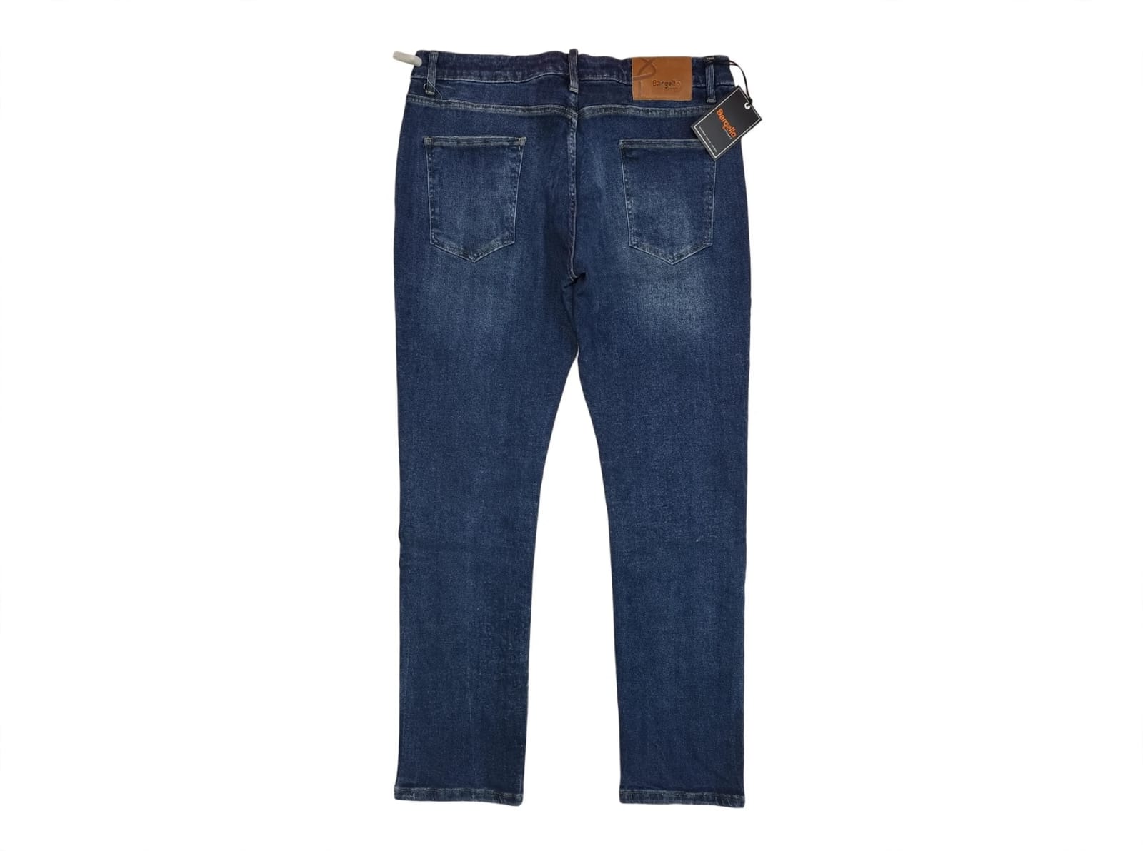 Bargello White Splash Jeans - Dark Stone Wash