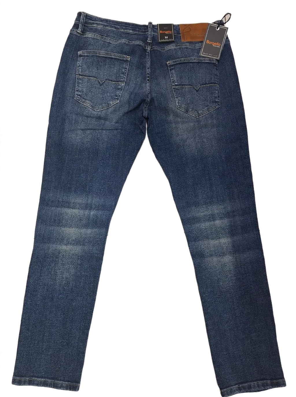 Bargello Dark Distressed Jeans