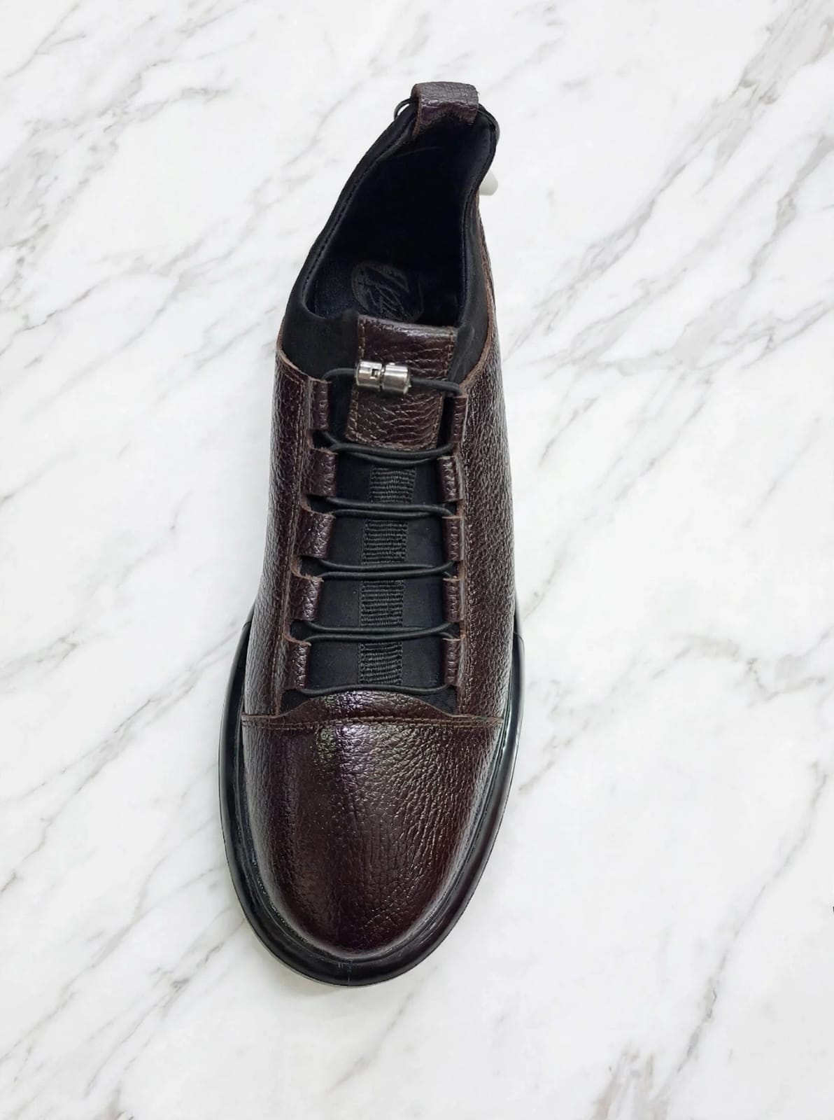 Miwano Leather Comfort Shoe - Dark Brown/Espresso