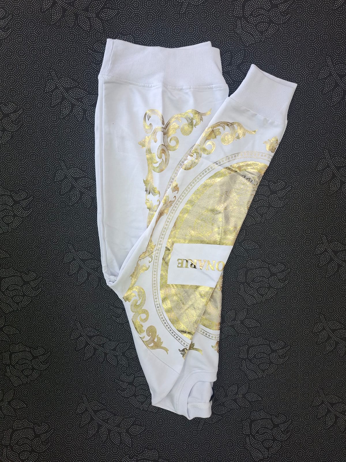 White Billionaire Baroque Crewneck Sweatshirt
